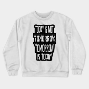 newspaper wisdom quote Crewneck Sweatshirt